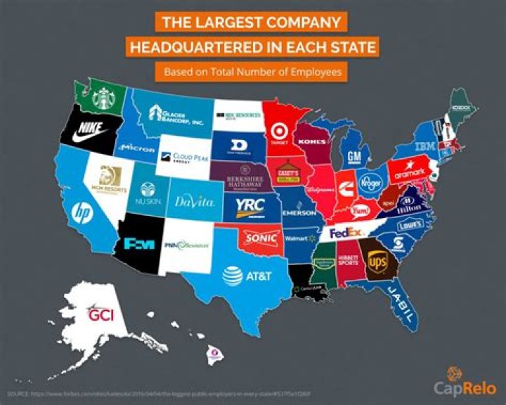 Are there any companies that are headquartered in California?