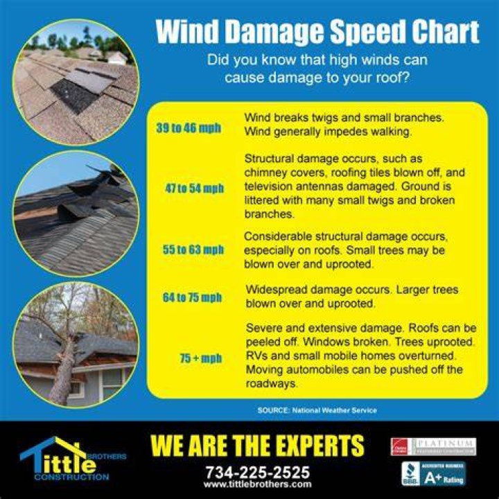 At what wind speed is it unsafe to go outside?