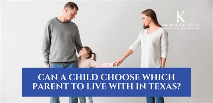 Can a child choose to live with an aunt?