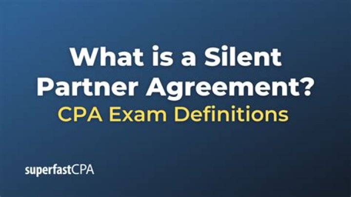 Can an LLC have a silent partner?