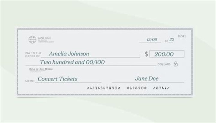 Can you cash a business to business check?