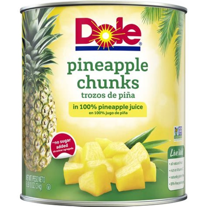 Can you freeze canned pineapple in the can?
