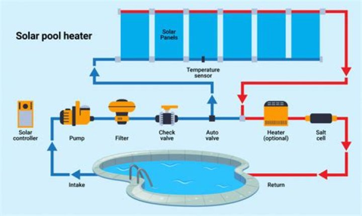 Can you heat a pool with underfloor heating?