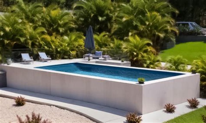 Can you put a portable pool on concrete?