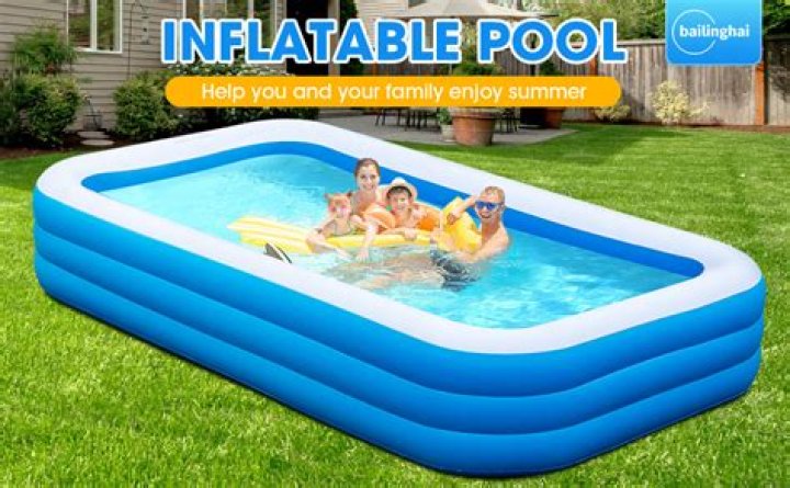 Can you put inflatable pool on concrete?