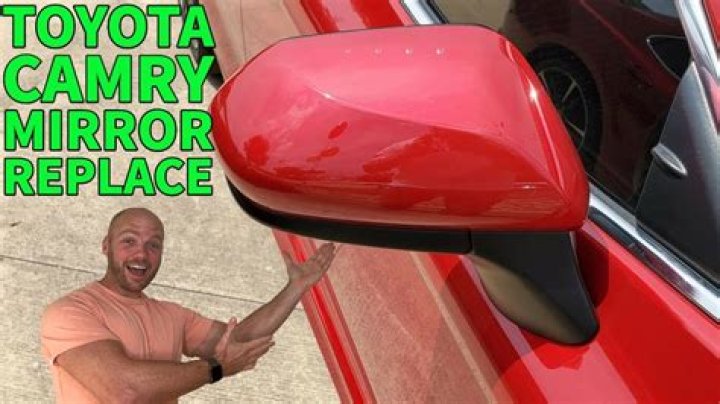 Can you replace a side mirror yourself?