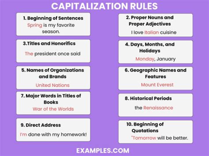 Do you capitalize companies in a sentence?