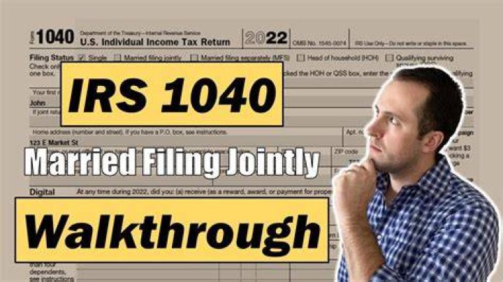 Do you have to file a joint return if married?