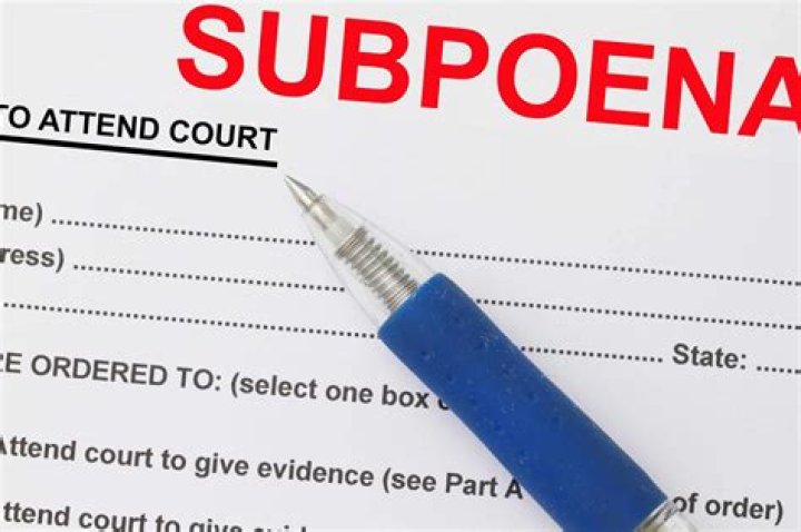 Does a subpoena have to be served in person in Florida?