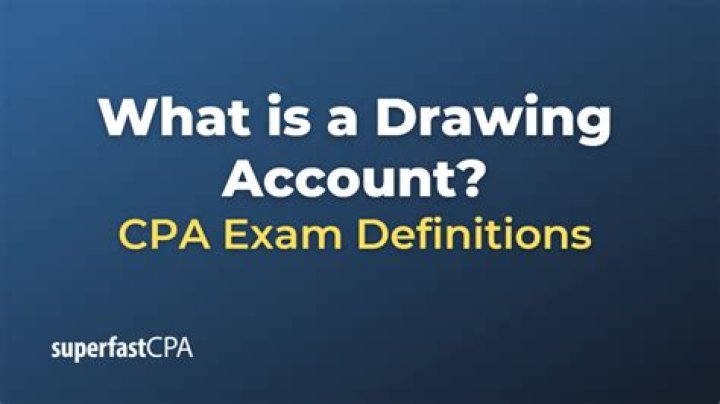 Does an industrial partner have a capital and a drawing account?