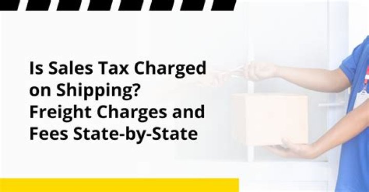 Does freight get charged sales tax?