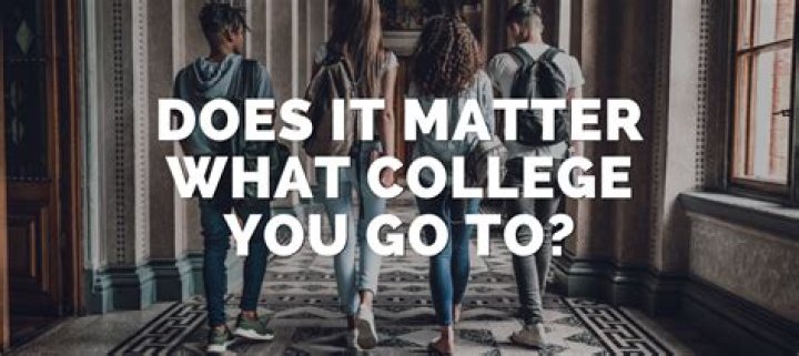 Does it matter what college you get your MBA from?