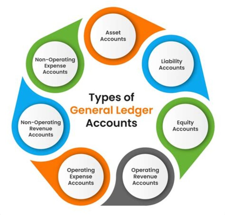 How are accounts in the general ledger arranged?