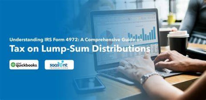 How are lump sum pension distributions taxed?