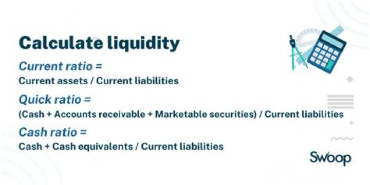 How are the liquidity ratios current ratio and quick ratio calculated?