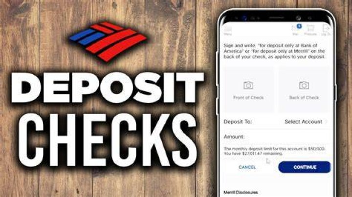 How can I deposit a check online instantly?