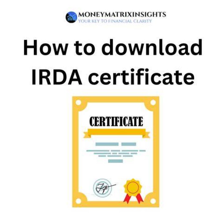 How can I get duplicate IRDA certificate?