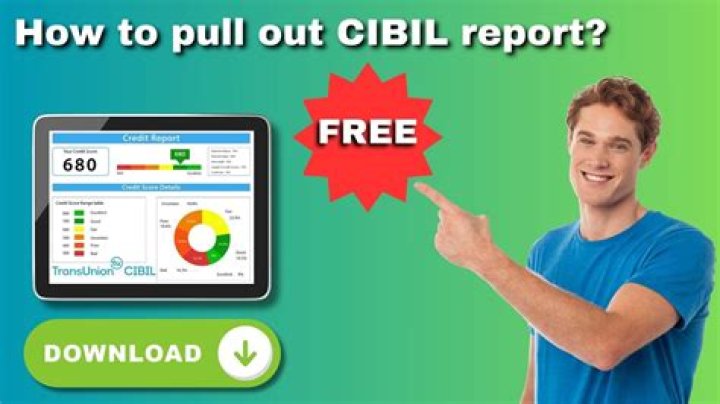 How can I get my CIBIL score from CIBIL for free?