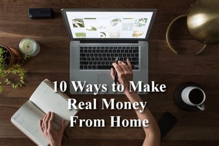 How can I make real money from home?
