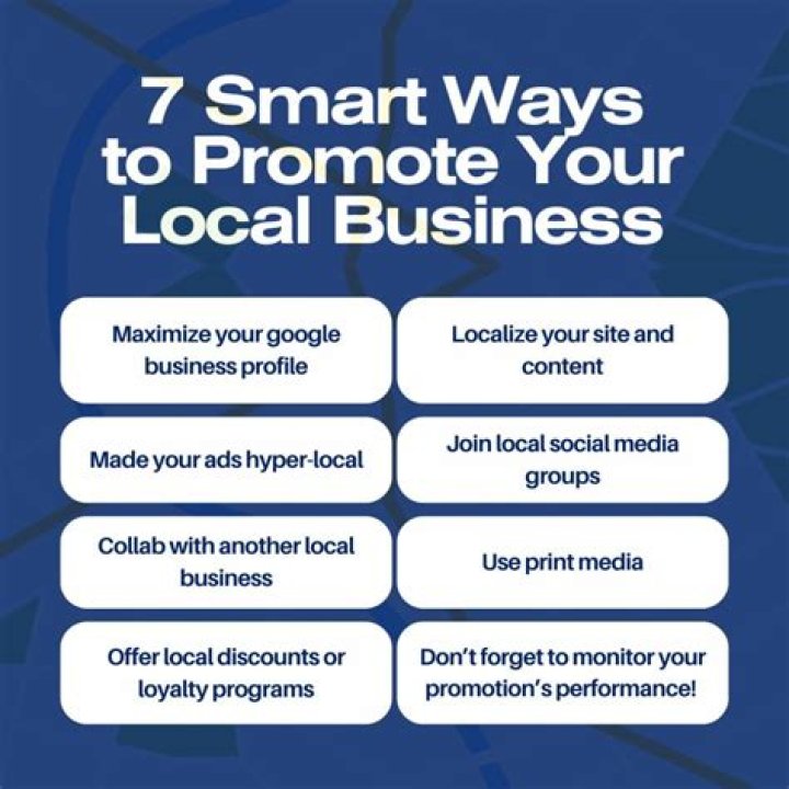 How can social media be used to promote a business?