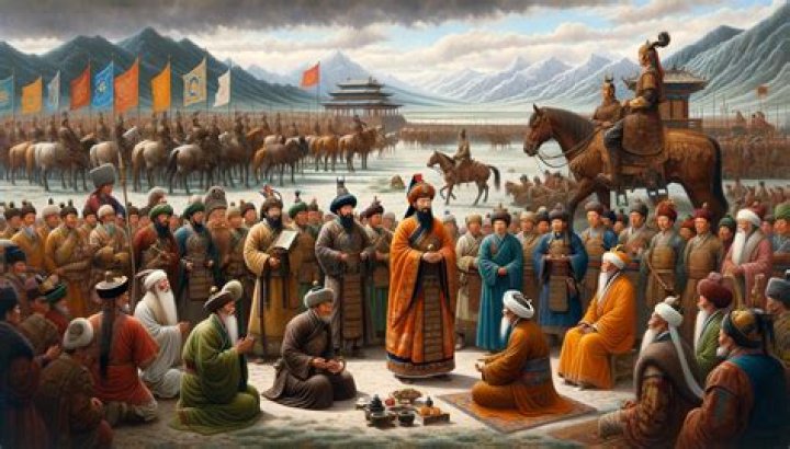 How did the Mongols view merchants?