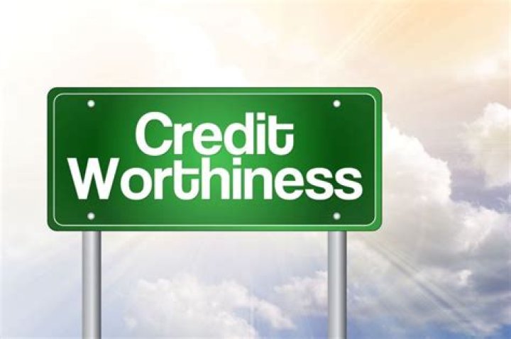 How do banks determine credit worthiness?