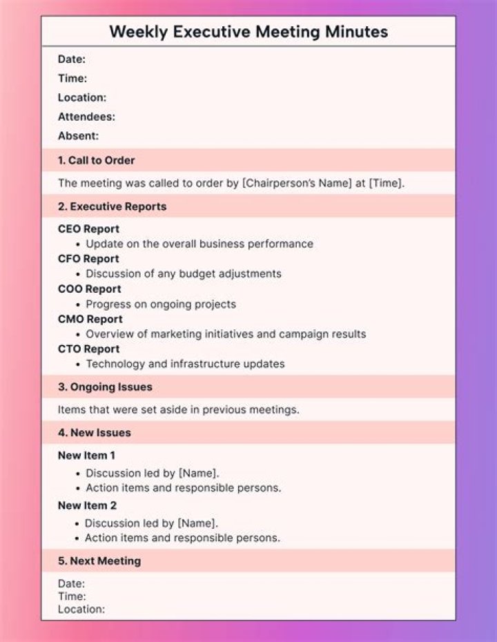 How do I edit meeting minutes?