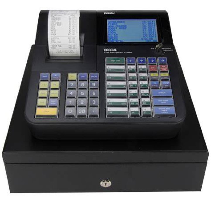 How do I program a Royal Alpha 580 cash register?