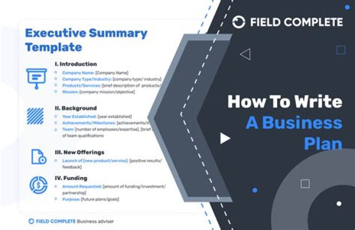 How do I write a complete business plan?