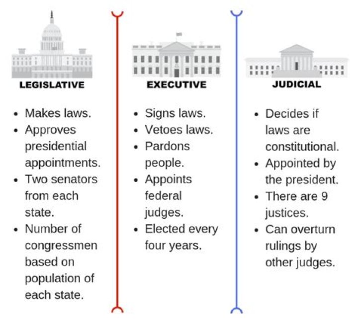 How do the 3 branches of government work together?