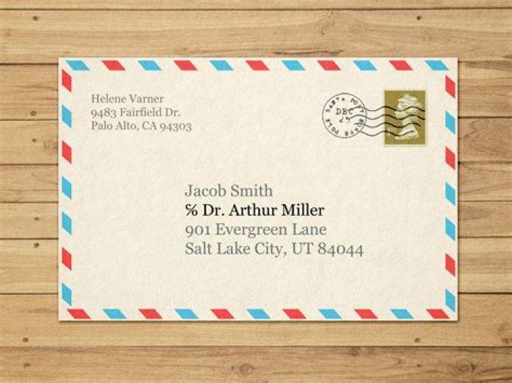 How do you address a letter to both male and female?