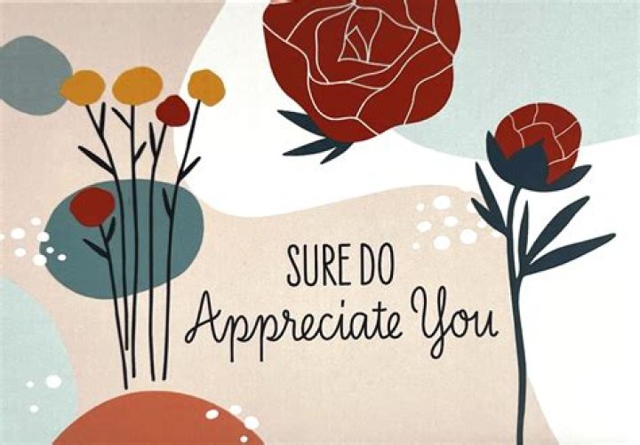 How do you appreciate a discussion?