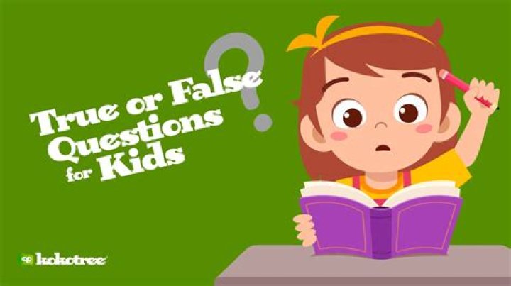 How do you ask a true and false question?