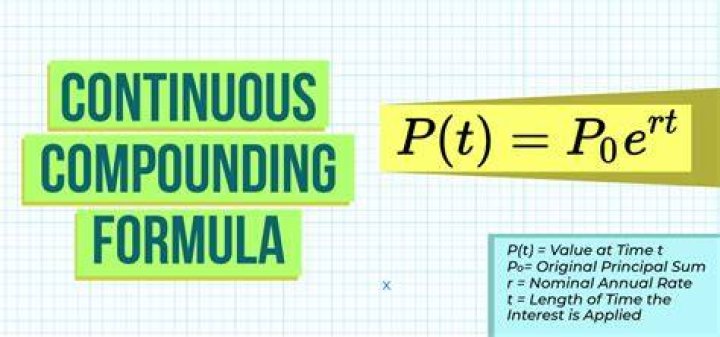How do you calculate APR with continuous compounding?