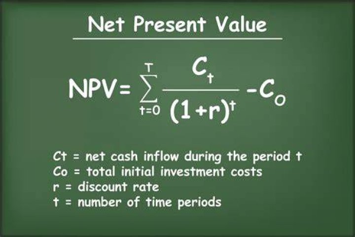 How do you calculate net present value example?