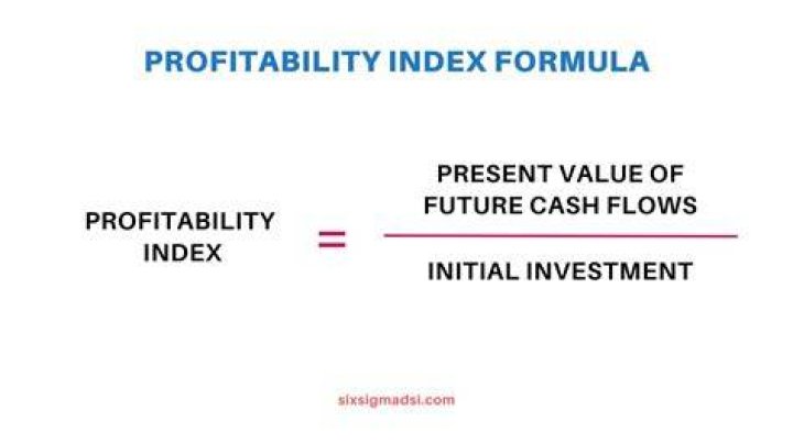 How do you calculate profitability index with example?