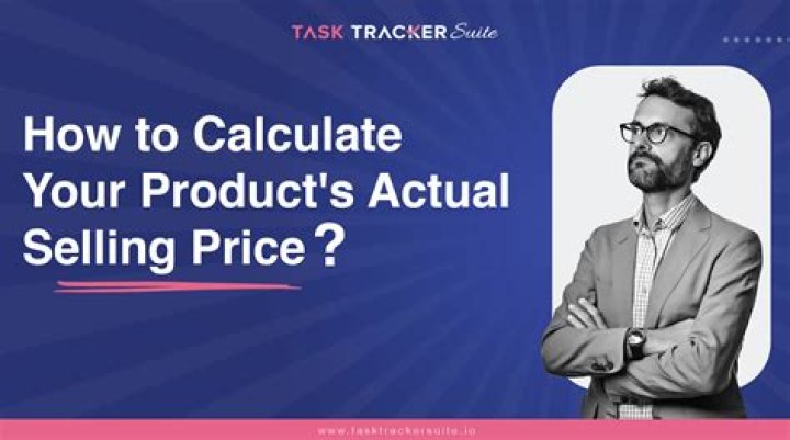 How do you calculate the selling price of a dish?