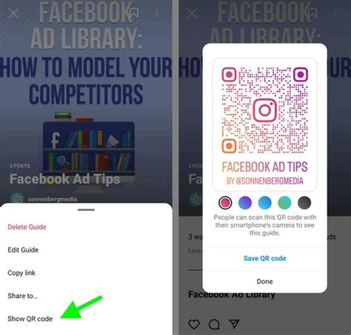 How do you create a custom audience on Instagram?
