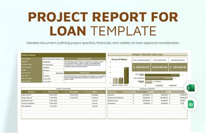 How do you create a loan project?