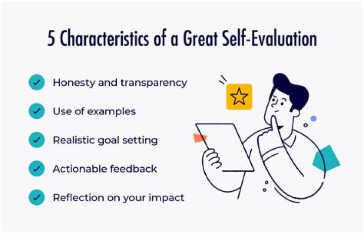 How do you evaluate yourself at work examples?