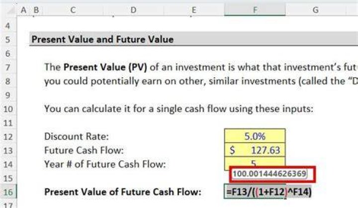 How do you find the present value of a future amount?