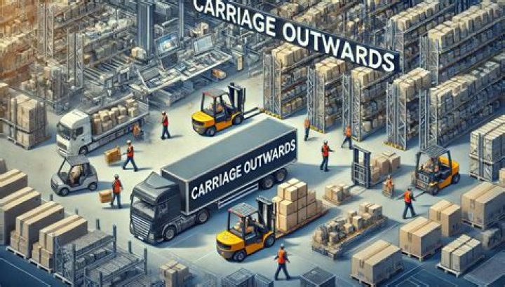 How do you record carriage outwards?