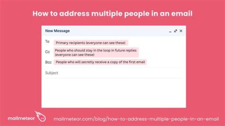 How do you refer to multiple people in a letter?