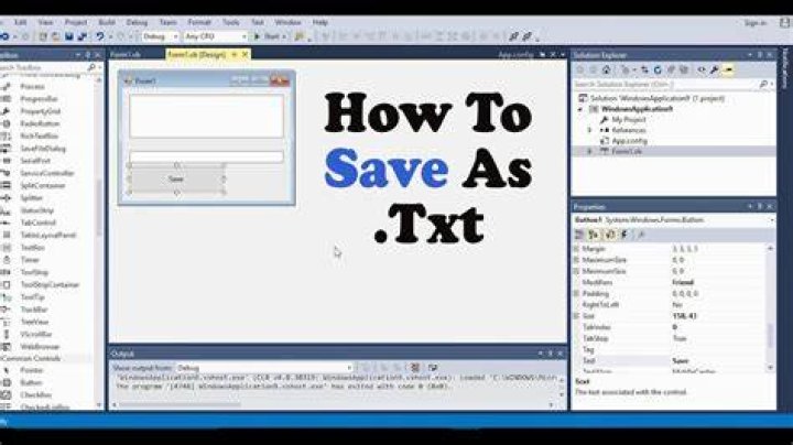 How do you save a text File in Visual Basic 6?