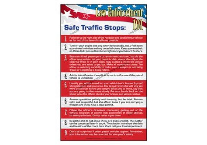 How do you stay silent during a traffic stop?