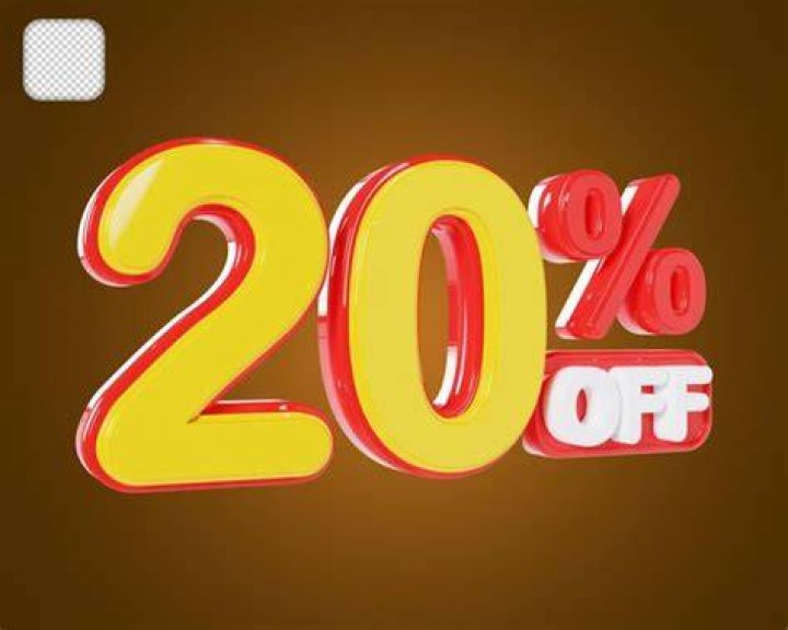 How do you take 20% off a price?