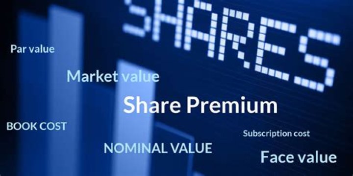 How do you value share premium?