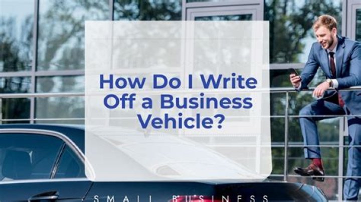 How do you write off a donated car?
