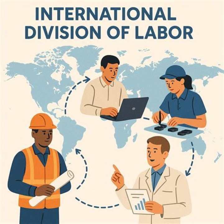 How does a cell show division of labor?