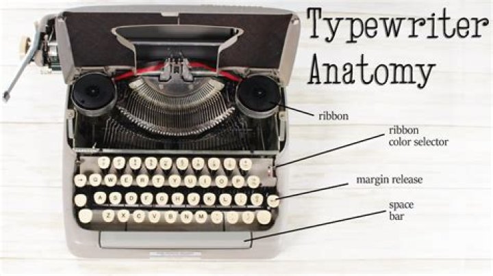 How does a type writer work?